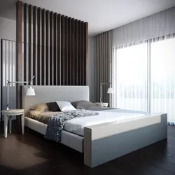 Contemporary bedroom interior