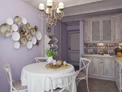 Provence in the kitchen interior is like