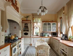 Provence in the kitchen interior is like