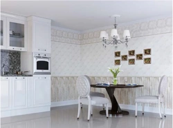 How to decorate kitchen walls with panels photo