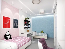 Photo of a bedroom for a boy and a girl
