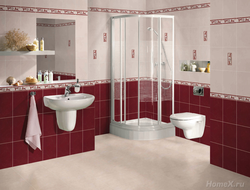 Hamam üçün kafel ölçüsü və fotoşəkil