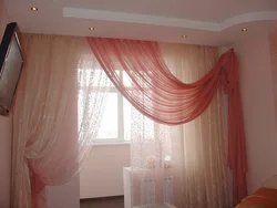 Veil in the bedroom interior