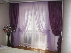 Veil in the bedroom interior