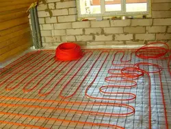 Кухня с теплым полом фото
