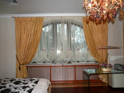 Шторы В Спальню В Современном Стиле Фото Короткие