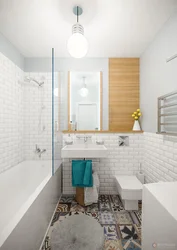 Scandinavian style in the bathroom interior