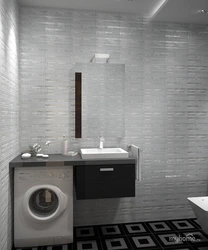 Silver bathroom photo