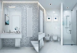 Silver bathroom photo