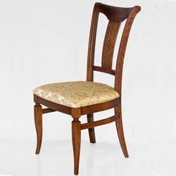 Chairs with upholstered back for the living room photo