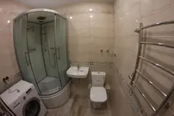 Bathroom in new buildings photo