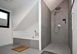 Bath and shower together design