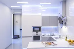 Хай тек в интерьере кухни это