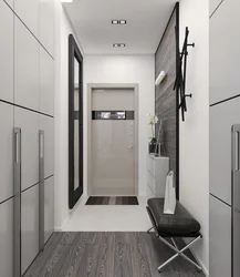 Hallway design for an apartment in a modern style 2023