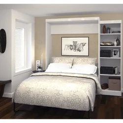Small bedroom design with double bed