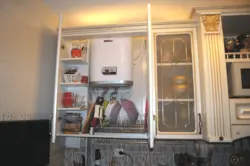 Газовый счетчик на кухне фото