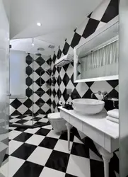 Dama taxtası vanna otağı fotoşəkili