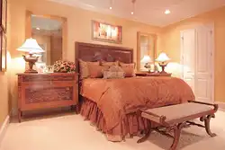 Red bedroom design