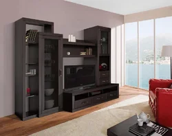 Living room wenge oak photo