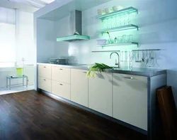 Linear kitchen design