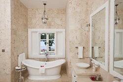 Beautiful bathroom photo in Provence style