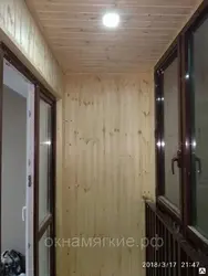 Абшыўшы лоджыі вагонкай фота