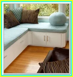 DIY kitchen sofa photo