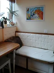 DIY kitchen sofa photo