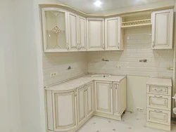 Classic Kitchen Interior With Patina