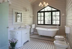 Country house bath design