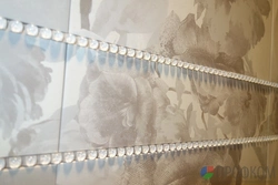 Bathroom Interior With Border