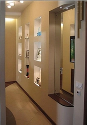 Hallway in the niche of the corridor photo