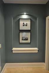 Hallway in the niche of the corridor photo