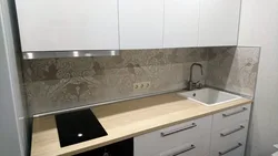 Quartz Vinyl Tiles For Kitchen Backsplash Photo