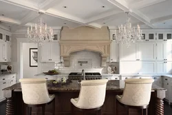 Chandeliers for a classic kitchen photo