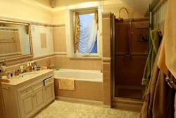 Real photo of the bathroom in the house