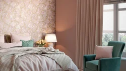 How to choose wallpaper for the bedroom photo design