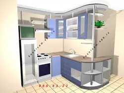 Кухня с внешним углом дизайн