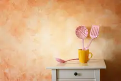Paint The Walls In The Kitchen Instead Of Wallpaper Photo