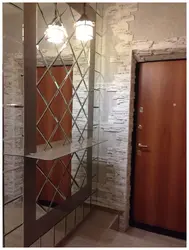 Mirror panel in the hallway interior