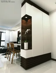 Photo separate the kitchen from the hallway