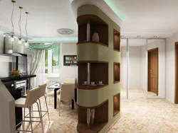 Photo Separate The Kitchen From The Hallway