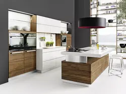 Wooden kitchens modern design photo