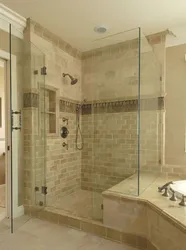 Bath Shower Finishing Tiles Photo
