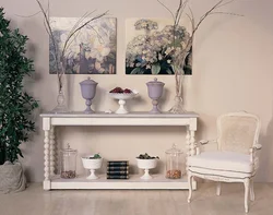 Müasir Salon Interyerində Konsol