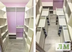 Гардеробные 3Х2 Фото