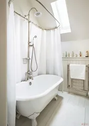 Clawfoot Bathtub In Room Interior