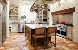 Provence kitchen tiles photo