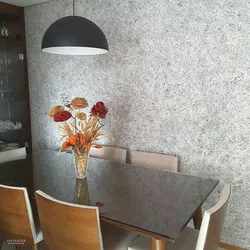 Oshxona fotosuratidagi devorlar uchun teksturali gips