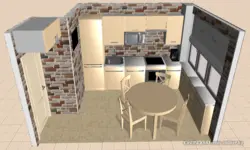 Дизайн Кухни 8 Кв С Коробом
